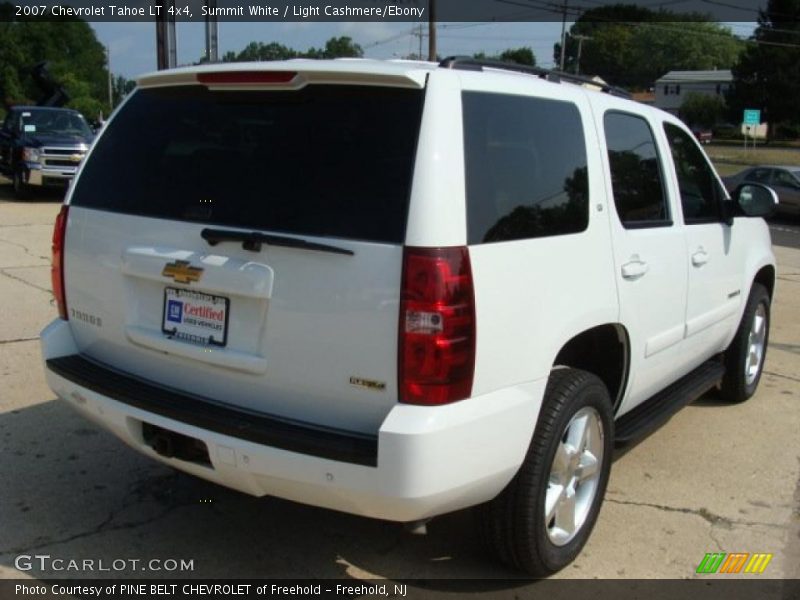 Summit White / Light Cashmere/Ebony 2007 Chevrolet Tahoe LT 4x4