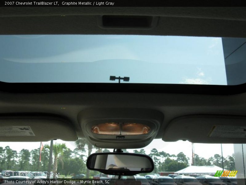 Graphite Metallic / Light Gray 2007 Chevrolet TrailBlazer LT