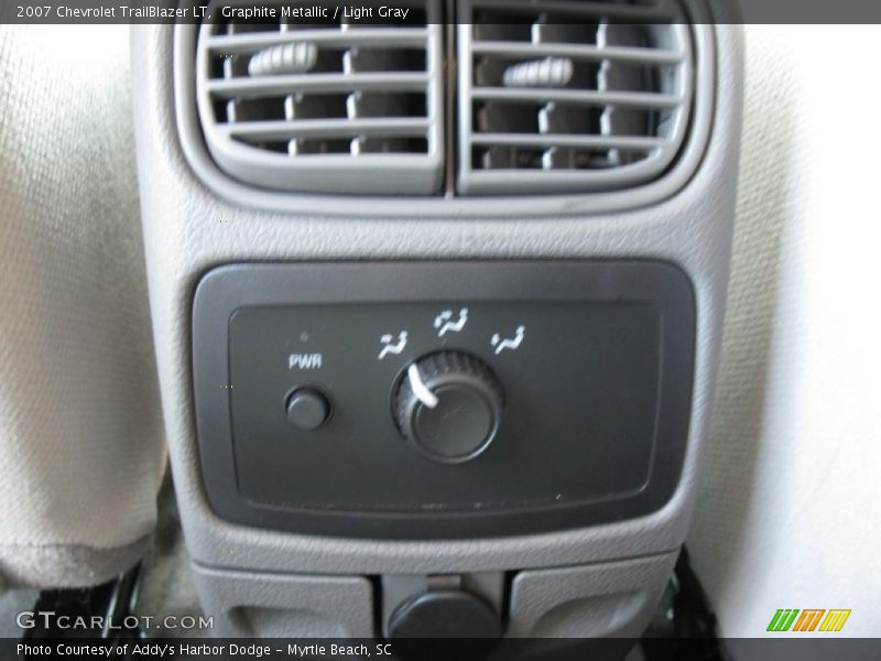 Graphite Metallic / Light Gray 2007 Chevrolet TrailBlazer LT