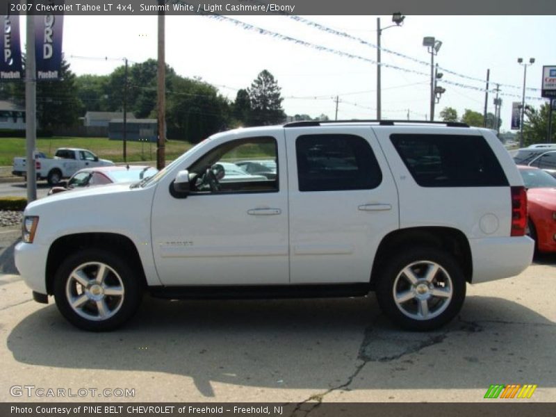 Summit White / Light Cashmere/Ebony 2007 Chevrolet Tahoe LT 4x4
