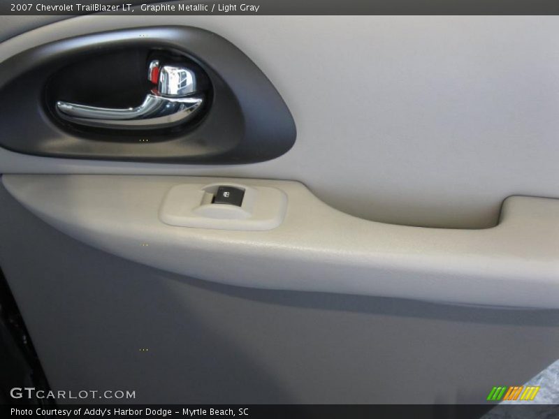 Graphite Metallic / Light Gray 2007 Chevrolet TrailBlazer LT