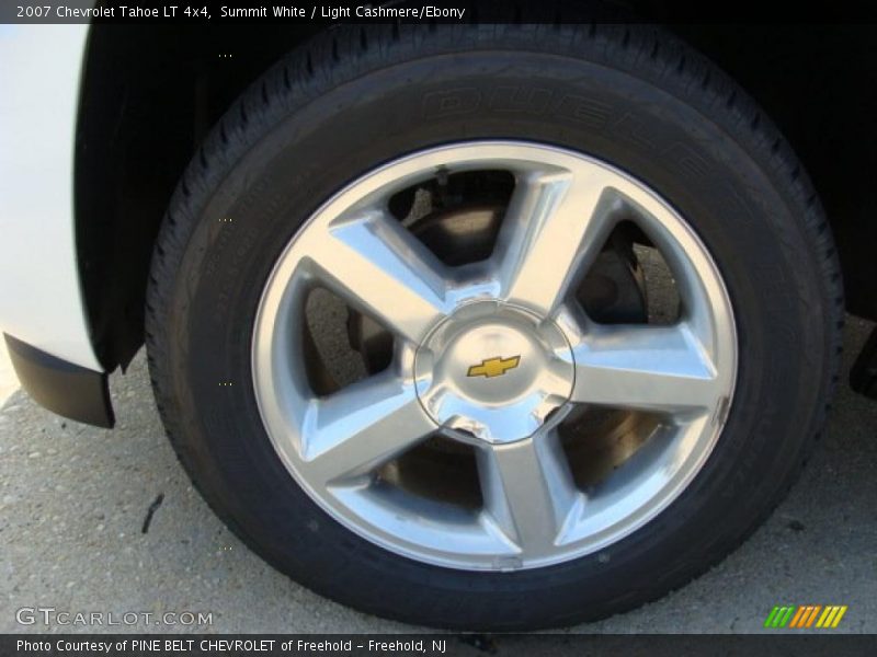 Summit White / Light Cashmere/Ebony 2007 Chevrolet Tahoe LT 4x4