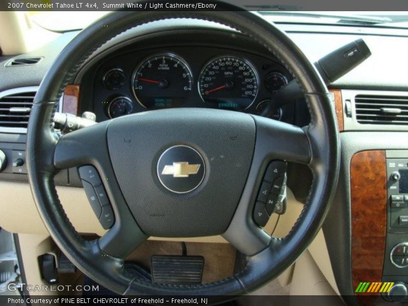 Summit White / Light Cashmere/Ebony 2007 Chevrolet Tahoe LT 4x4