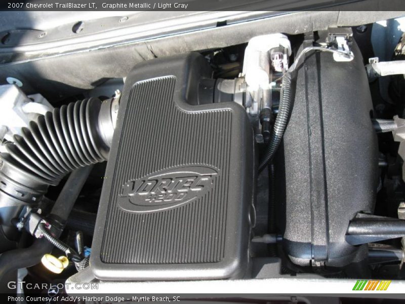 Graphite Metallic / Light Gray 2007 Chevrolet TrailBlazer LT