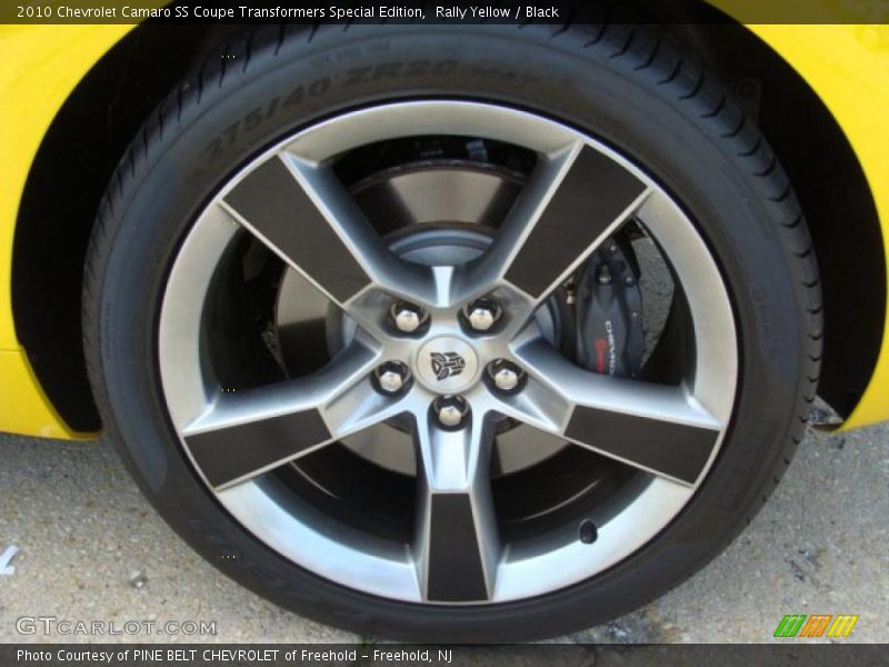 Rally Yellow / Black 2010 Chevrolet Camaro SS Coupe Transformers Special Edition