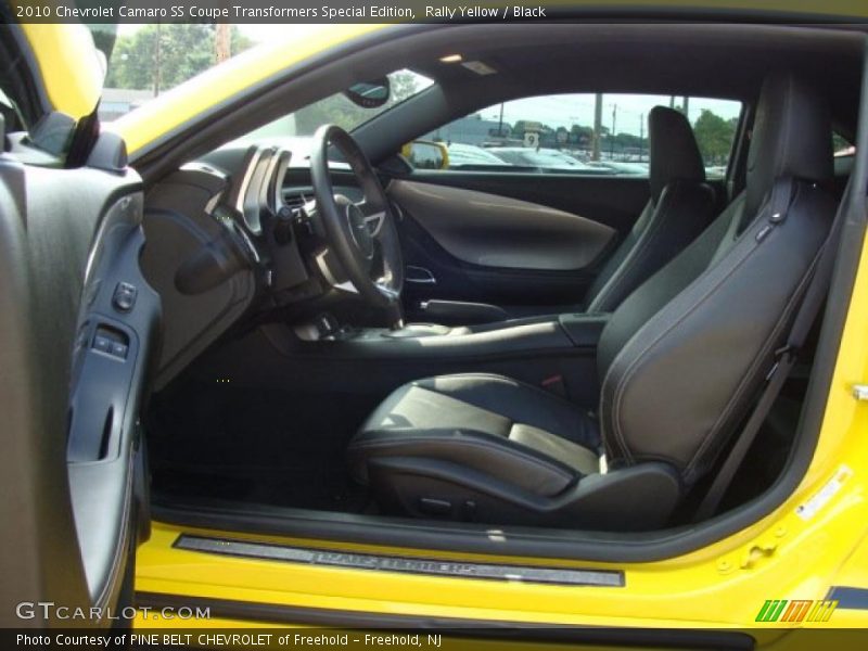 Rally Yellow / Black 2010 Chevrolet Camaro SS Coupe Transformers Special Edition
