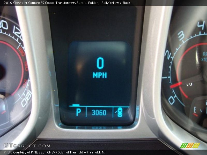 Rally Yellow / Black 2010 Chevrolet Camaro SS Coupe Transformers Special Edition