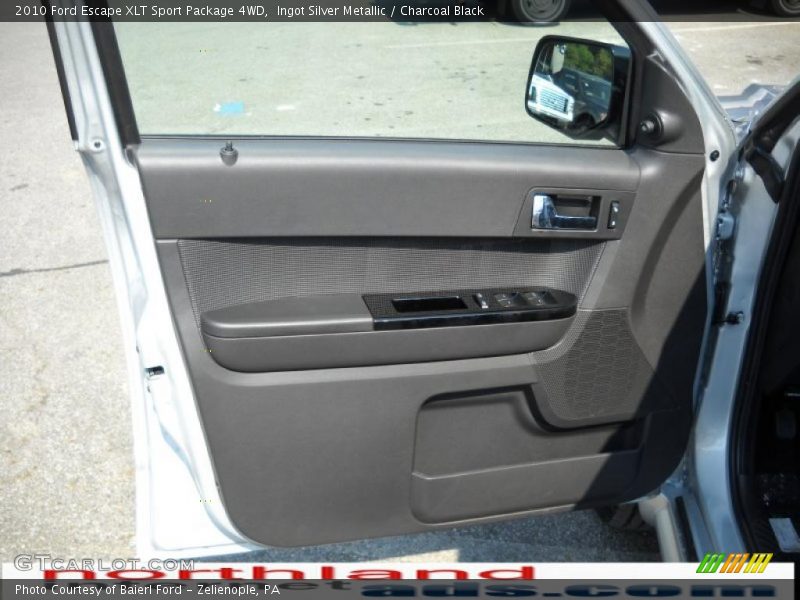Ingot Silver Metallic / Charcoal Black 2010 Ford Escape XLT Sport Package 4WD