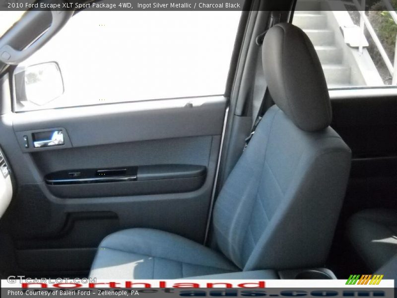 Ingot Silver Metallic / Charcoal Black 2010 Ford Escape XLT Sport Package 4WD