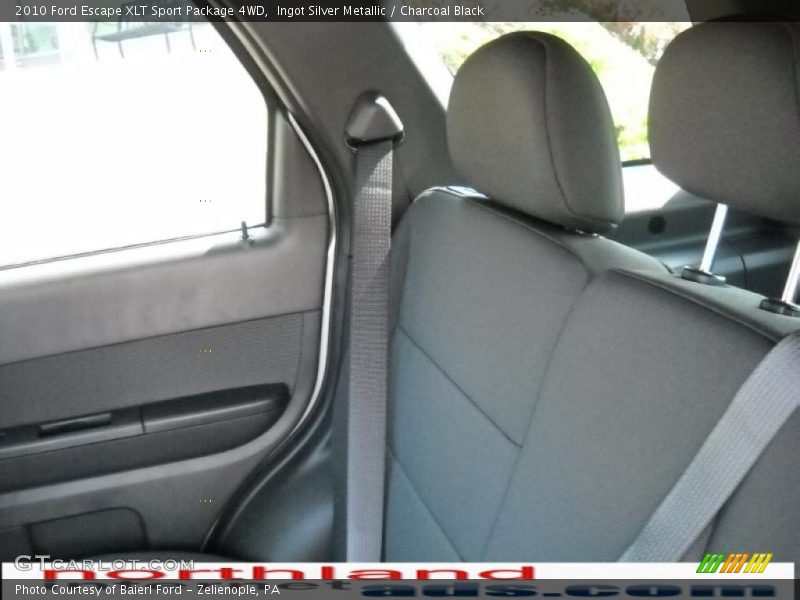 Ingot Silver Metallic / Charcoal Black 2010 Ford Escape XLT Sport Package 4WD