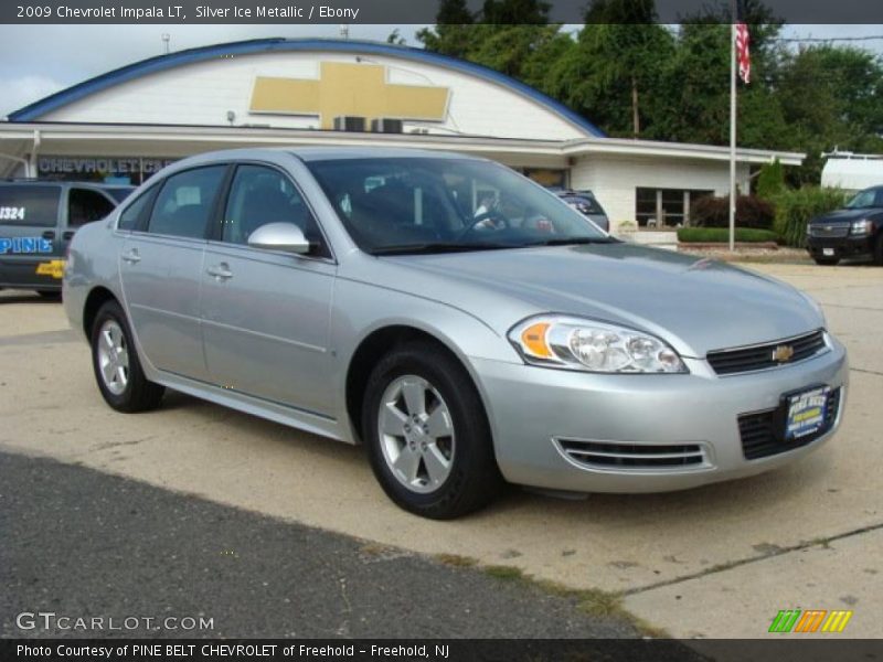 Silver Ice Metallic / Ebony 2009 Chevrolet Impala LT
