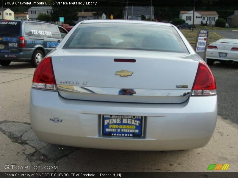 Silver Ice Metallic / Ebony 2009 Chevrolet Impala LT
