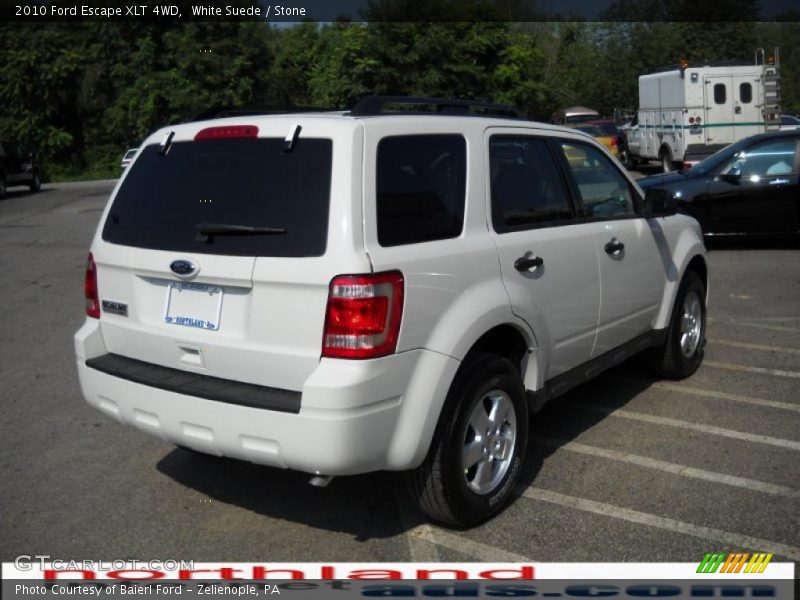 White Suede / Stone 2010 Ford Escape XLT 4WD