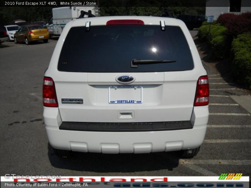 White Suede / Stone 2010 Ford Escape XLT 4WD
