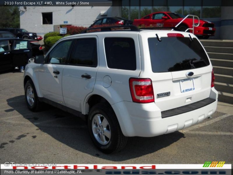 White Suede / Stone 2010 Ford Escape XLT 4WD