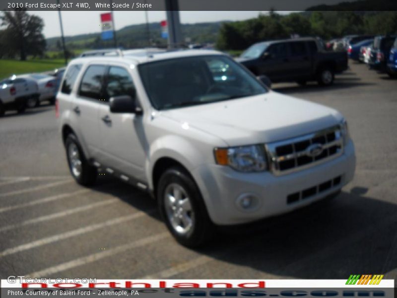 White Suede / Stone 2010 Ford Escape XLT 4WD