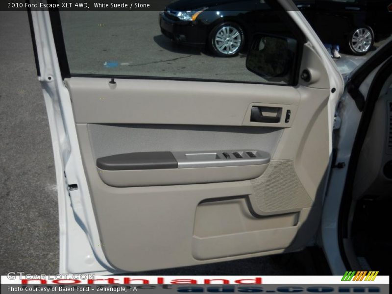 White Suede / Stone 2010 Ford Escape XLT 4WD