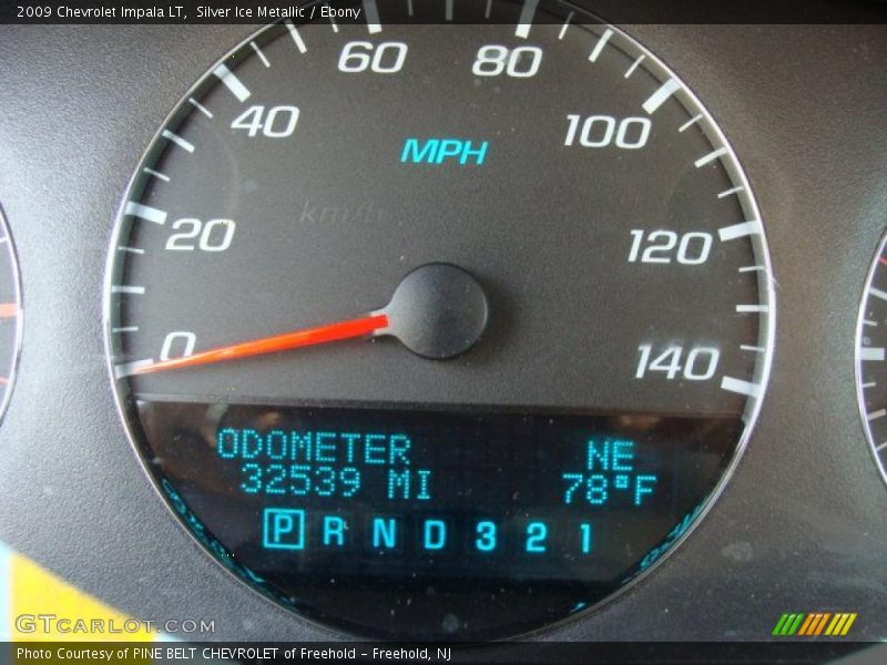 Silver Ice Metallic / Ebony 2009 Chevrolet Impala LT