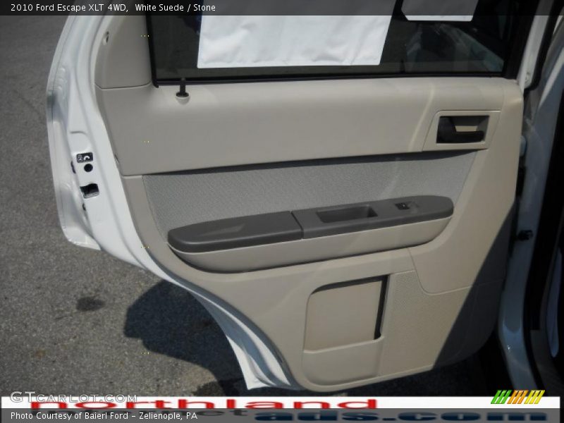 White Suede / Stone 2010 Ford Escape XLT 4WD