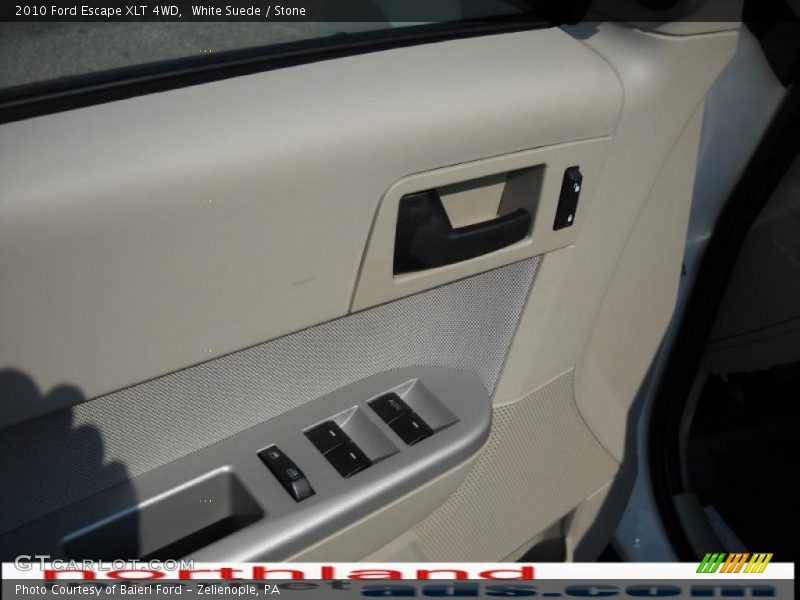 White Suede / Stone 2010 Ford Escape XLT 4WD