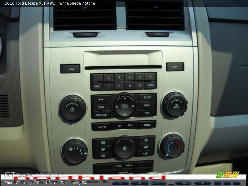 White Suede / Stone 2010 Ford Escape XLT 4WD