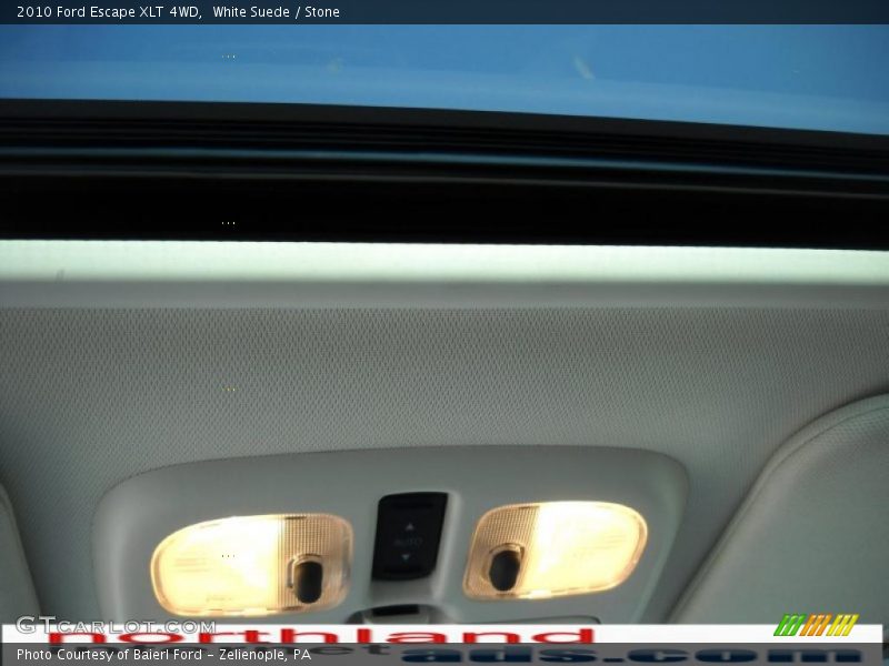 White Suede / Stone 2010 Ford Escape XLT 4WD