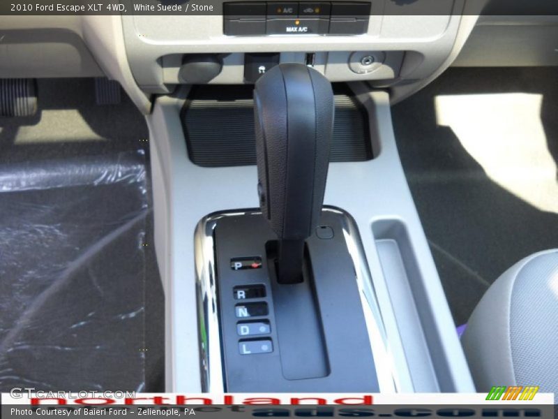 White Suede / Stone 2010 Ford Escape XLT 4WD