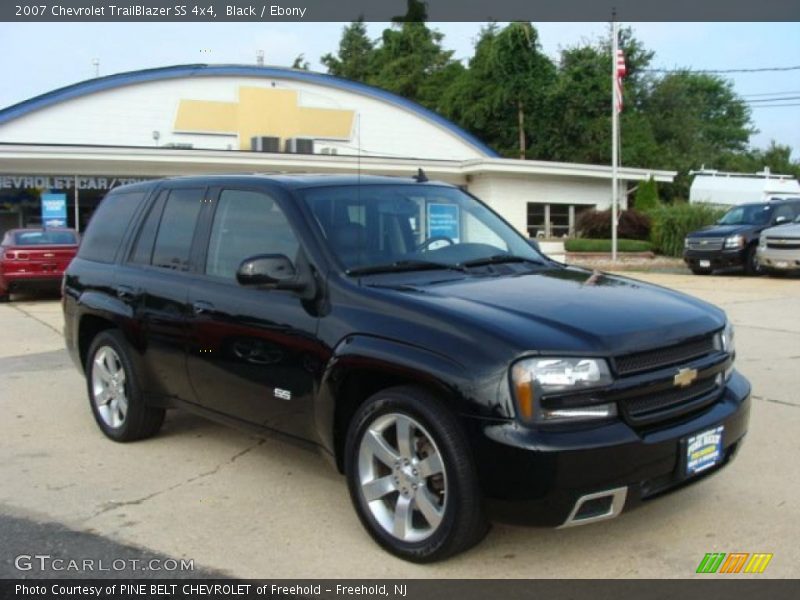 Black / Ebony 2007 Chevrolet TrailBlazer SS 4x4
