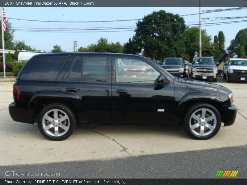 Black / Ebony 2007 Chevrolet TrailBlazer SS 4x4