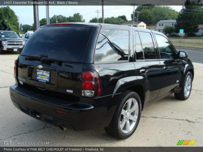 Black / Ebony 2007 Chevrolet TrailBlazer SS 4x4