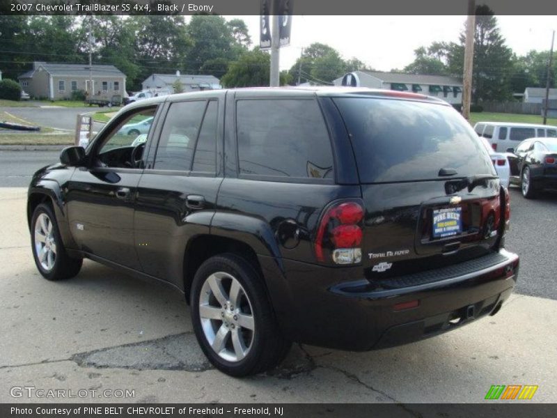 Black / Ebony 2007 Chevrolet TrailBlazer SS 4x4
