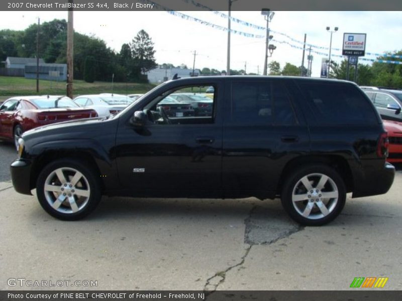 Black / Ebony 2007 Chevrolet TrailBlazer SS 4x4
