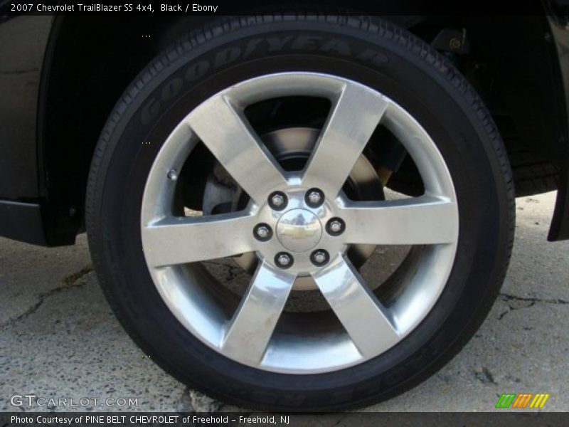 Black / Ebony 2007 Chevrolet TrailBlazer SS 4x4