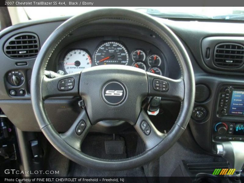 Black / Ebony 2007 Chevrolet TrailBlazer SS 4x4