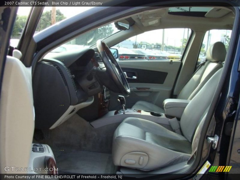 Blue Chip / Light Gray/Ebony 2007 Cadillac CTS Sedan