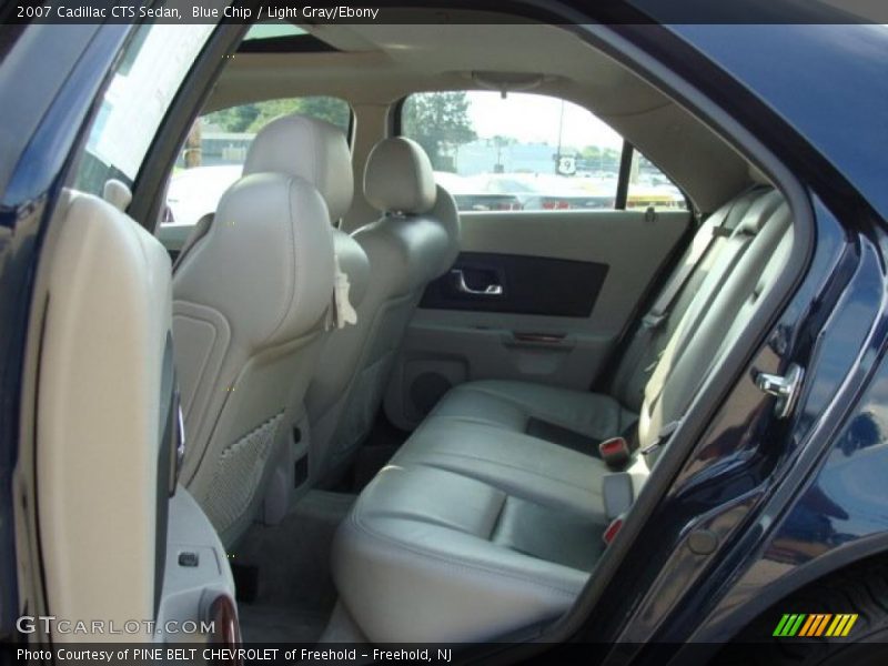 Blue Chip / Light Gray/Ebony 2007 Cadillac CTS Sedan