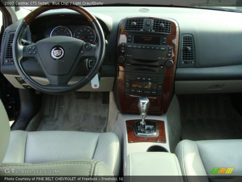 Blue Chip / Light Gray/Ebony 2007 Cadillac CTS Sedan