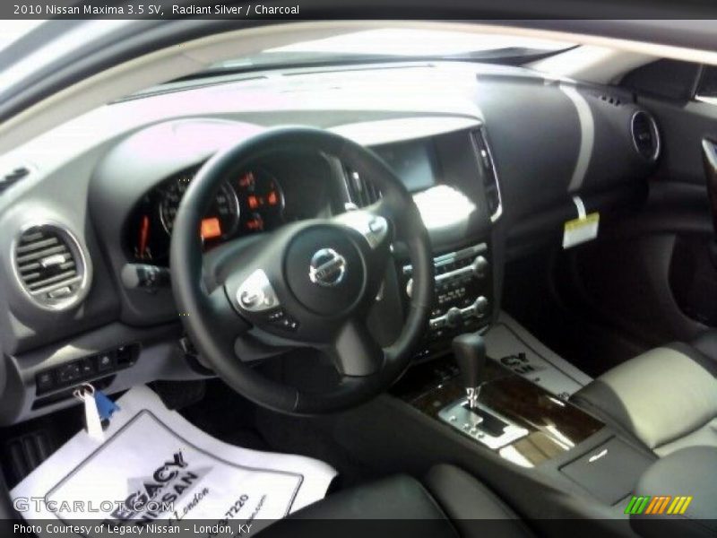 Radiant Silver / Charcoal 2010 Nissan Maxima 3.5 SV