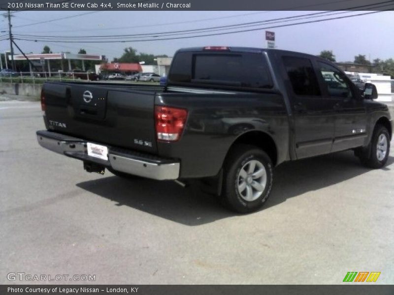 Smoke Metallic / Charcoal 2010 Nissan Titan SE Crew Cab 4x4