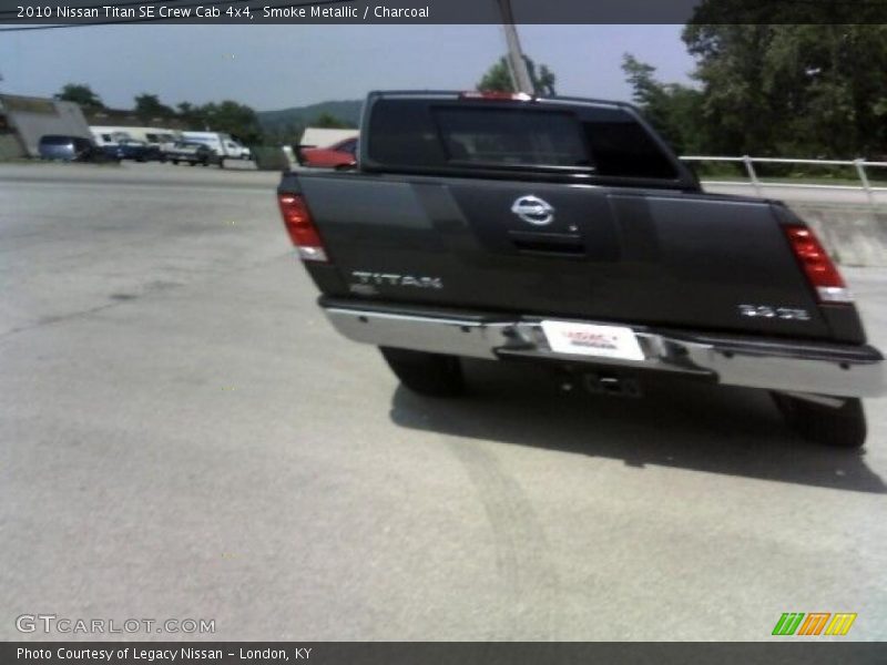 Smoke Metallic / Charcoal 2010 Nissan Titan SE Crew Cab 4x4