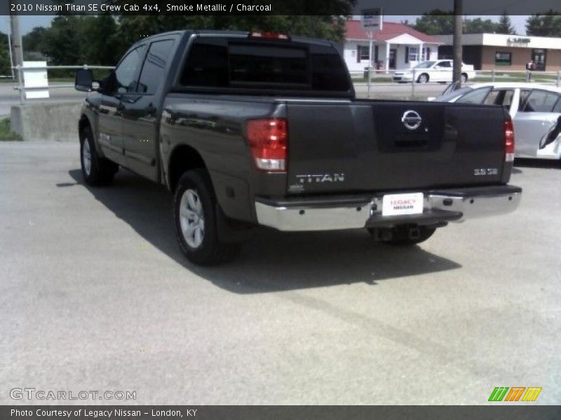 Smoke Metallic / Charcoal 2010 Nissan Titan SE Crew Cab 4x4