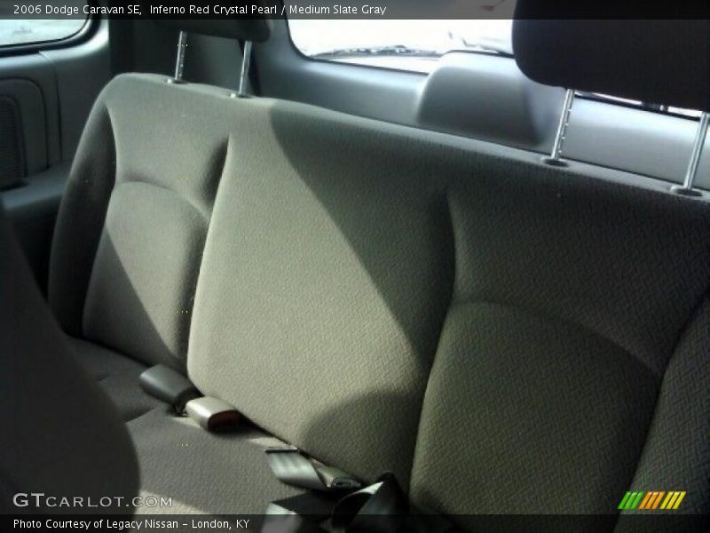 Inferno Red Crystal Pearl / Medium Slate Gray 2006 Dodge Caravan SE