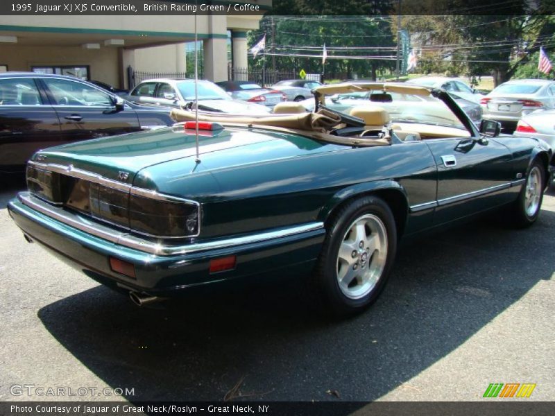 British Racing Green / Coffee 1995 Jaguar XJ XJS Convertible