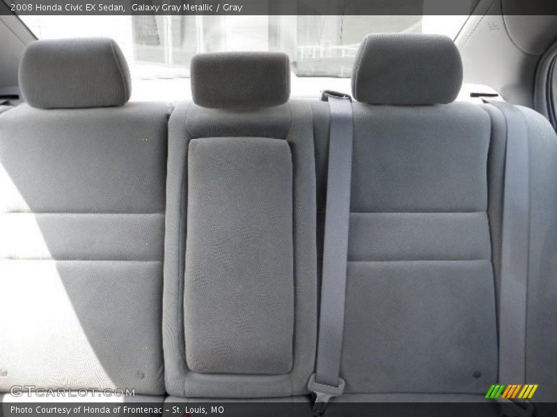 Galaxy Gray Metallic / Gray 2008 Honda Civic EX Sedan