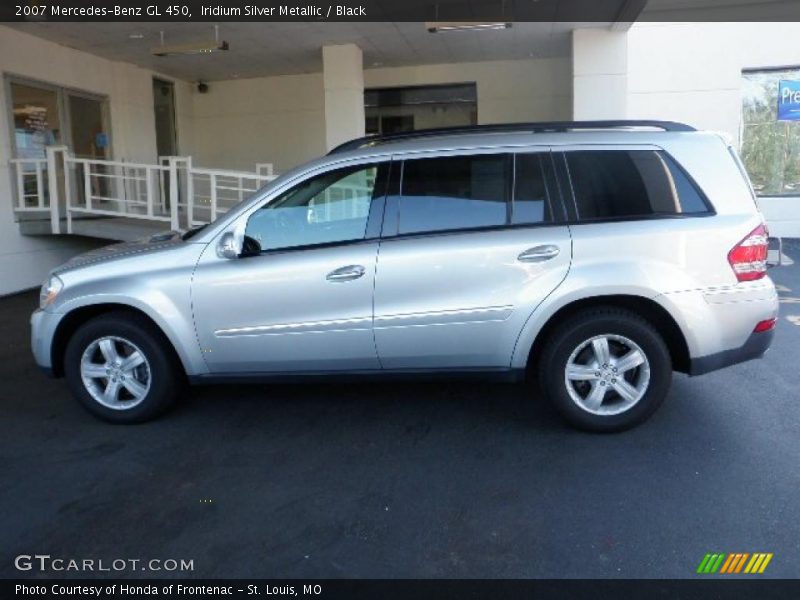 Iridium Silver Metallic / Black 2007 Mercedes-Benz GL 450