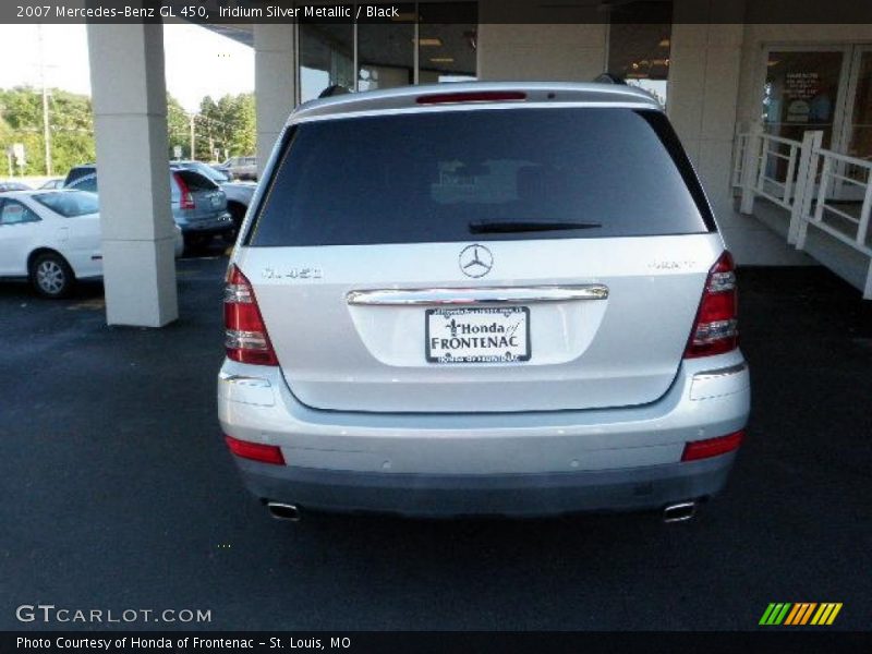 Iridium Silver Metallic / Black 2007 Mercedes-Benz GL 450