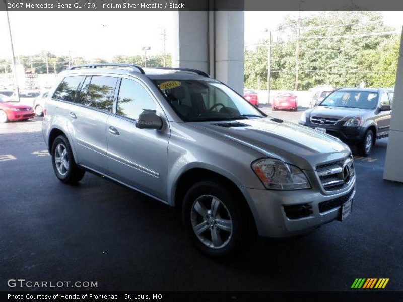 Iridium Silver Metallic / Black 2007 Mercedes-Benz GL 450