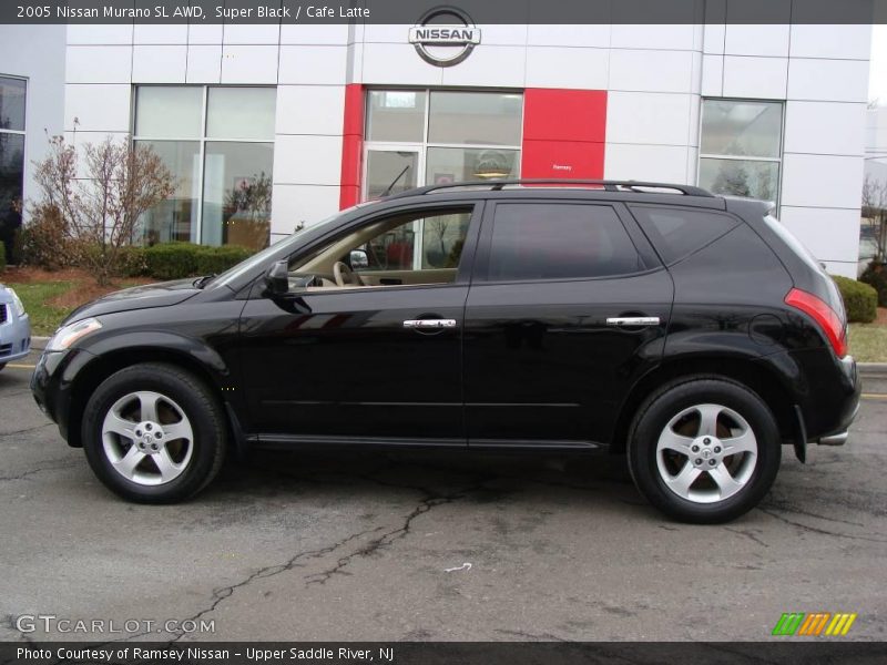 Super Black / Cafe Latte 2005 Nissan Murano SL AWD