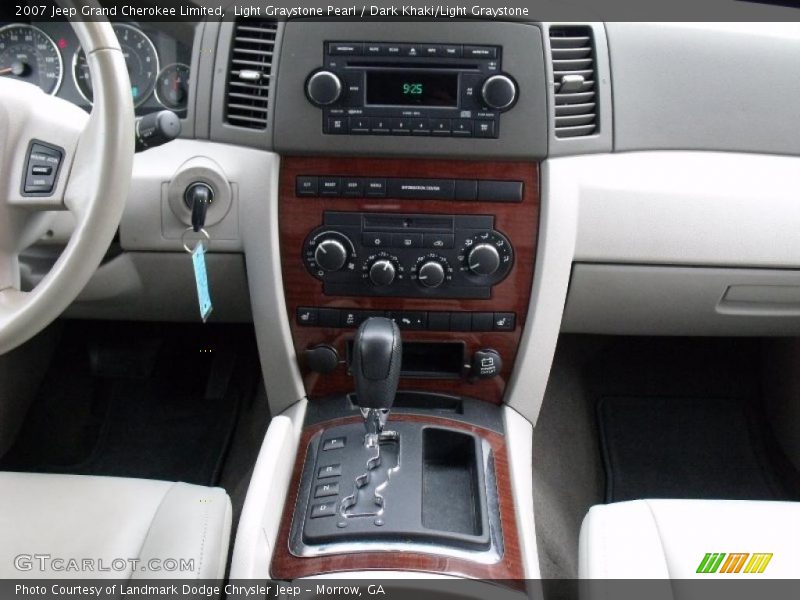 Light Graystone Pearl / Dark Khaki/Light Graystone 2007 Jeep Grand Cherokee Limited