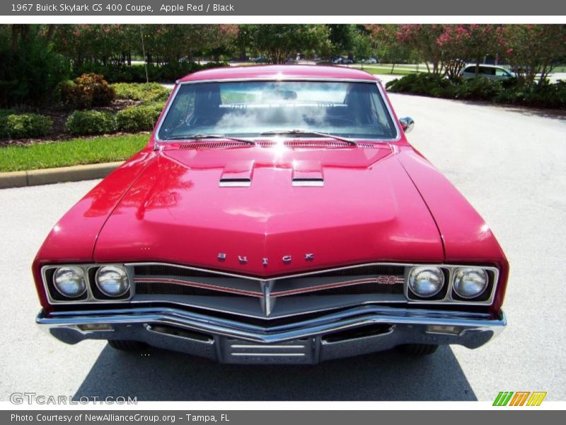 Apple Red / Black 1967 Buick Skylark GS 400 Coupe